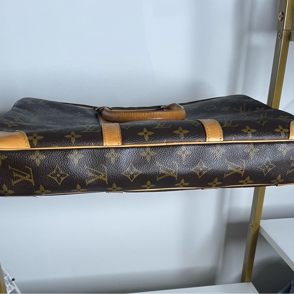 Authentic LOUIS VUITTON Porte Documents Voyage Briefcase Hand Bag Monogram - Picture 2 of 6